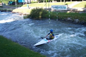 Instalaciones de aguas bravas en la Seu d'Urgell