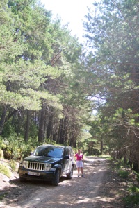 Jeep Cherokee en la Transpirenaica 4x4 2009