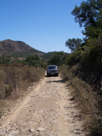 Jeep Cherokee en la Transpirenaica 4x4 2009