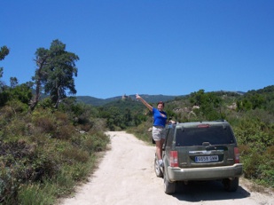 Jeep Cherokee en la Transpirenaica 4x4 2009