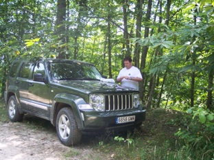 Jeep Cherokee en la Transpirenaica 4x4 2009