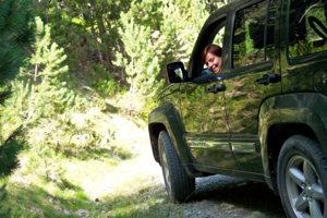 Jeep Cherokee en la Transpirenaica 4x4 2009