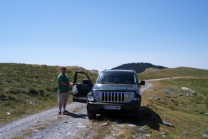Jeep Cherokee en la Transpirenaica 4x4 2009