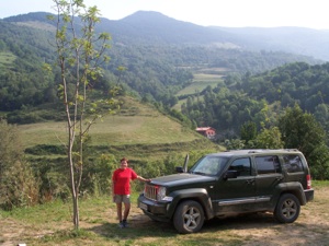 Jeep Cherokee en la Transpirenaica 4x4 2009