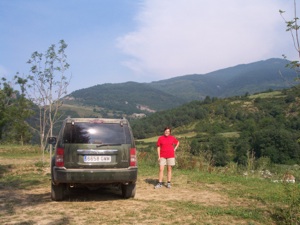 Jeep Cherokee en la Transpirenaica 4x4 2009