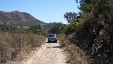 Jeep Cherokee en los caminos de la Transpirenaica 4x4 2009.